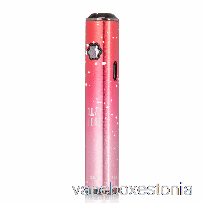 Vape Box Estonia Dazzleaf Squarii Bottom Twist 510 Aku Punane Splatter